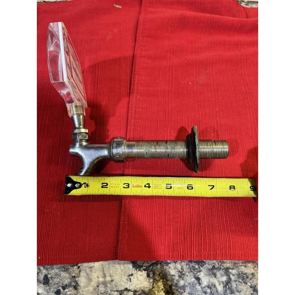 Budweiser- King of Beers Vintage Tap Handle with Keg Faucet Hardware USED!